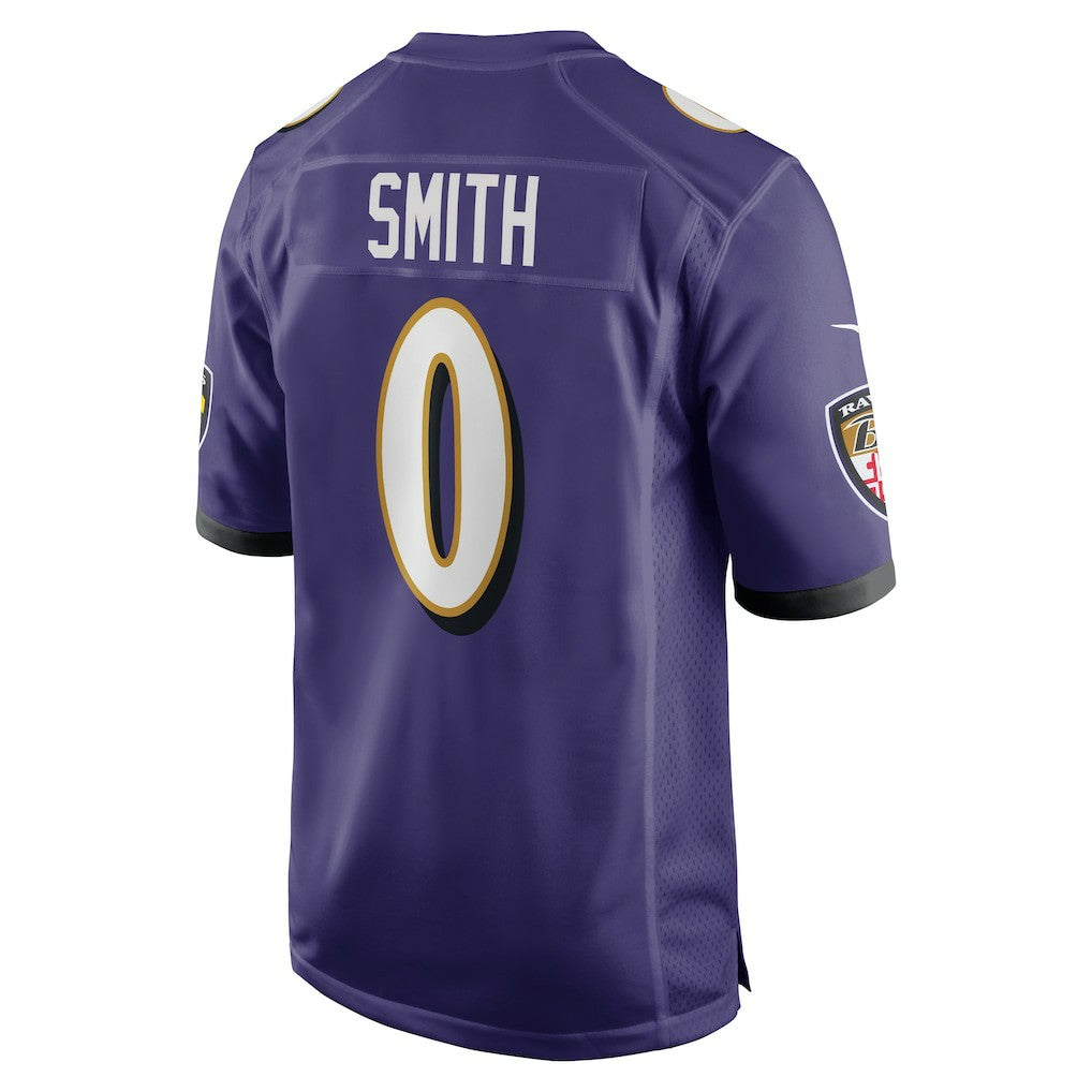 Roquan Smith Baltimore Ravens Team Game Jersey - Purple - Nike