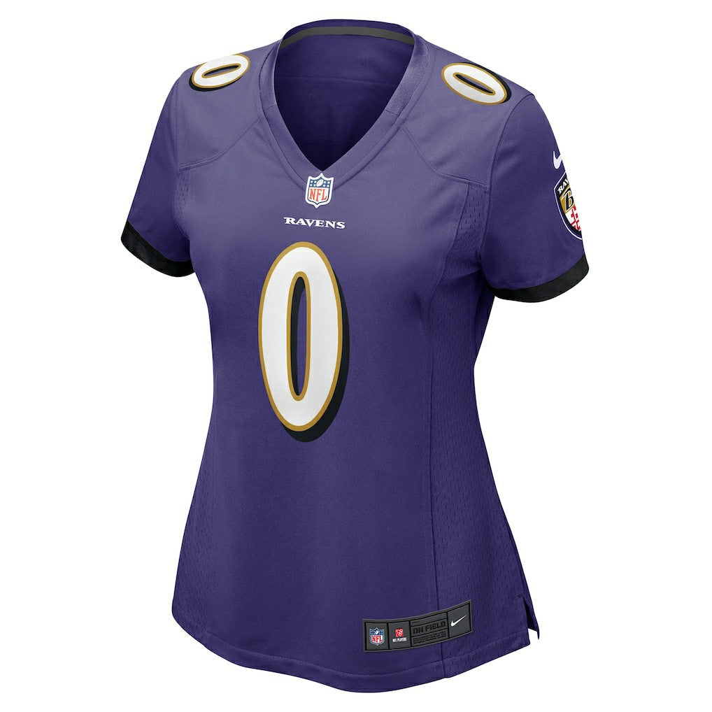 Roquan Smith Baltimore Ravens Women's Team Game Jersey - Purple - Nike