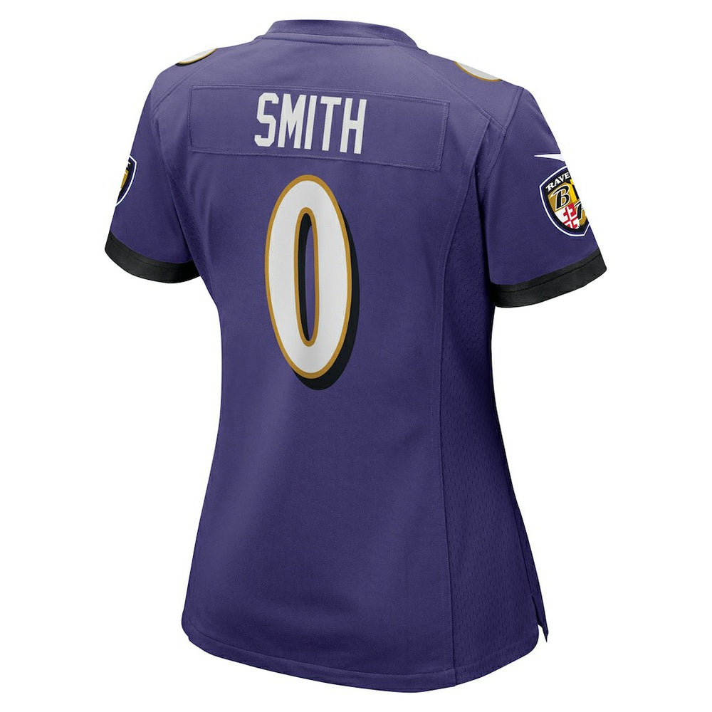 Roquan Smith Baltimore Ravens Women's Team Game Jersey - Purple - Nike