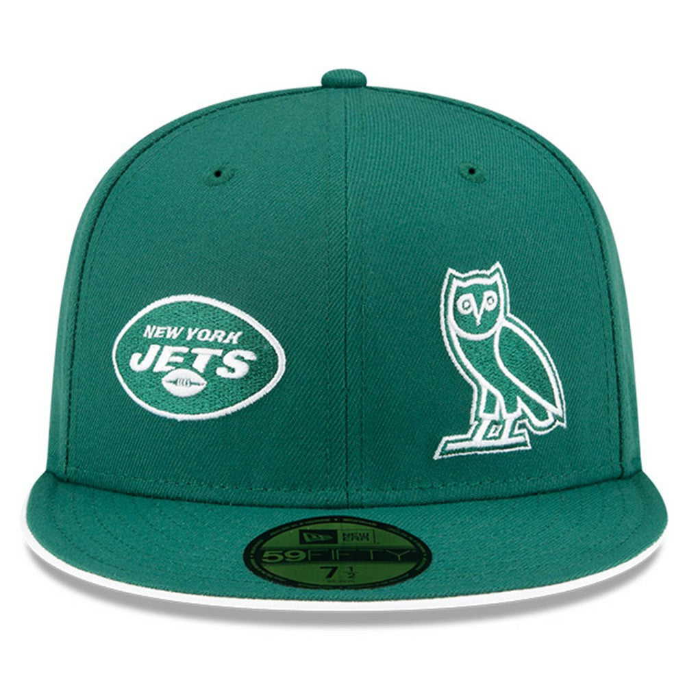 New York Jets New Era OVO x NFL 59FIFTY Fitted Hat - Green - NFL
