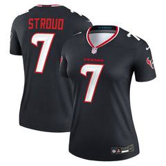 C.J. Stroud Houston Texans Women's Legend Player Performance Top - Navy - Nike