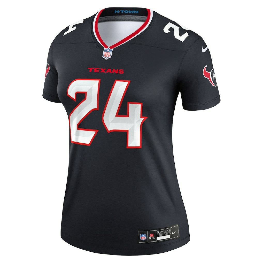 Derek Stingley Jr. Houston Texans Women's Legend Player Performance Top - Navy - Nike