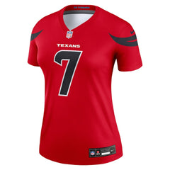 C.J. Stroud Houston Texans Women's Alternate Legend Player Performance Top - Red - Nike