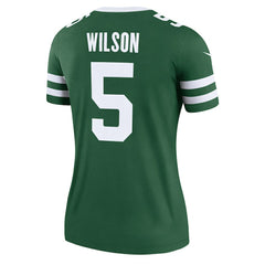 Garrett Wilson New York Jets Women's Legend Player Performance Top - Legacy Green - Nike