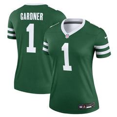 Ahmad Sauce Gardner New York Jets Women's Legend Player Performance Top - Legacy Green - Nike
