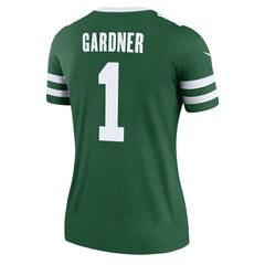 Ahmad Sauce Gardner New York Jets Women's Legend Player Performance Top - Legacy Green - Nike