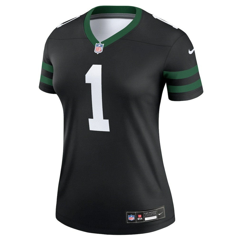 Ahmad Sauce Gardner New York Jets Women's Alternate Legend Player Performance Top - Legacy Black - Nike