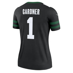 Ahmad Sauce Gardner New York Jets Women's Alternate Legend Player Performance Top - Legacy Black - Nike