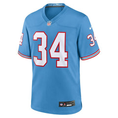 Earl Campbell Tennessee Titans Retired Player Alternate Game Jersey - Light Blue - Nike