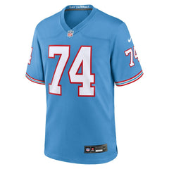 Bruce Matthews Tennessee Titans Retired Player Alternate Game Jersey - Light Blue - Nike