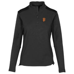 San Francisco Giants Levelwear Women's Daybreak Insignia 2.0 Quarter-Zip Pullover Top for sale