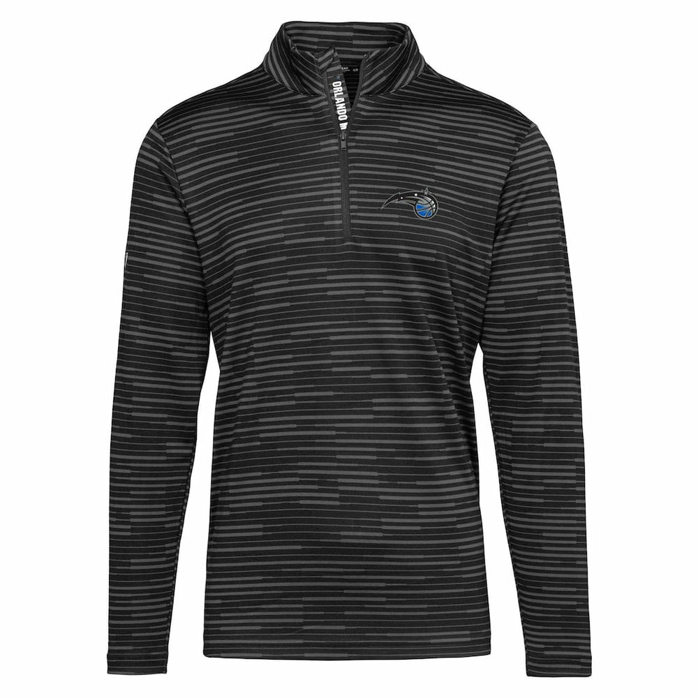 Orlando Magic Levelwear Gear Insignia Core Quarter-Zip Pullover Top Black