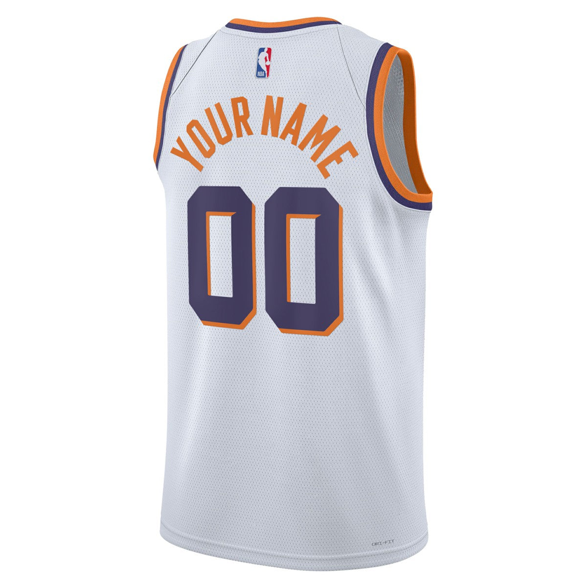 Nike Phoenix Suns Unisex Swingman Custom Jersey White Association Edition