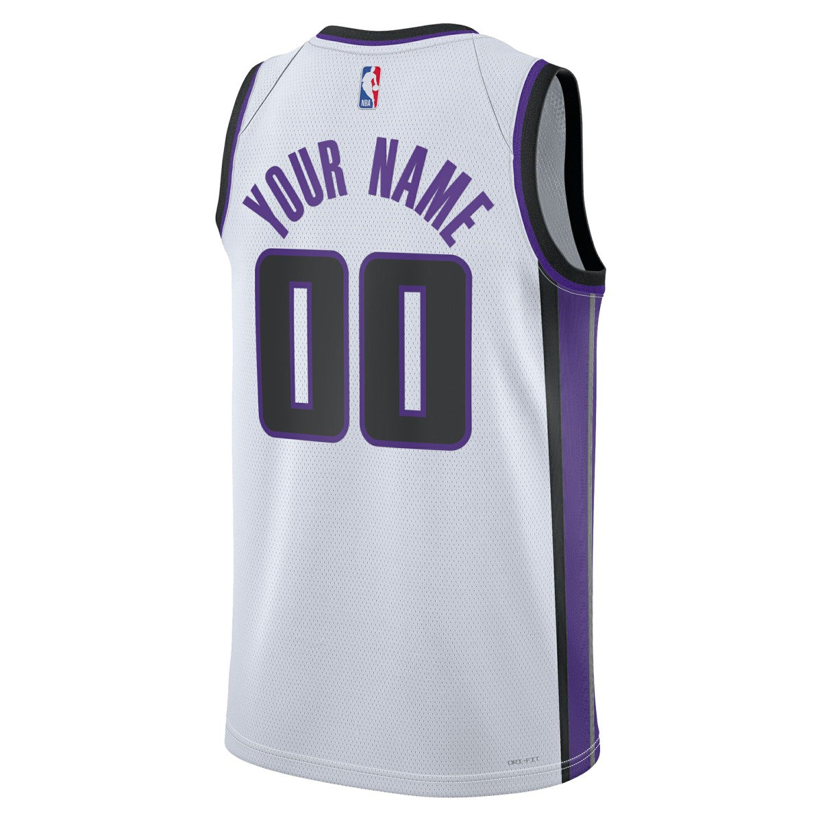 Nike Sacramento Kings Unisex Swingman Custom Jersey Association Edition White