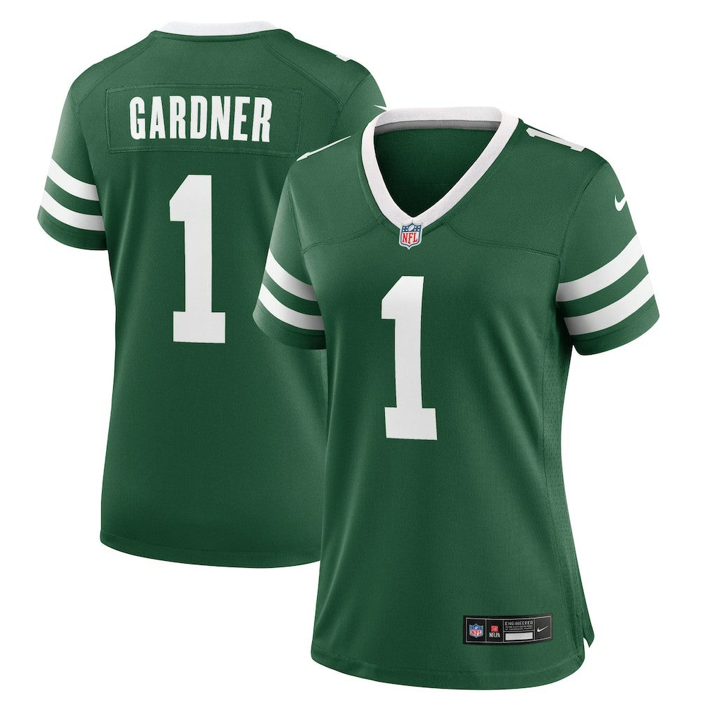 Ahmad Sauce Gardner New York Jets Women's Game Jersey - Legacy Green - Nike