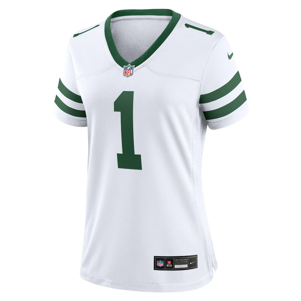 Ahmad Sauce Gardner New York Jets Women's Game Player Jersey - Legacy White - Nike