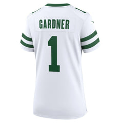 Ahmad Sauce Gardner New York Jets Women's Game Player Jersey - Legacy White - Nike