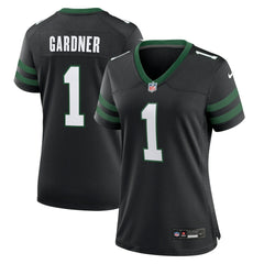 Ahmad Sauce Gardner New York Jets Women's Alternate Game Jersey - Legacy Black - Nike