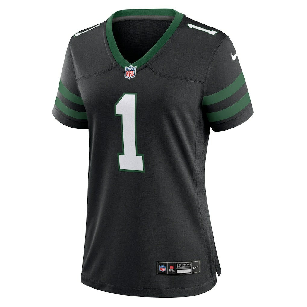 Ahmad Sauce Gardner New York Jets Women's Alternate Game Jersey - Legacy Black - Nike