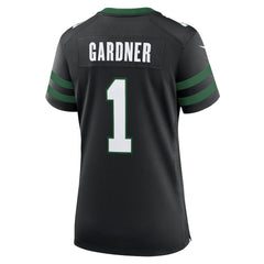 Ahmad Sauce Gardner New York Jets Women's Alternate Game Jersey - Legacy Black - Nike