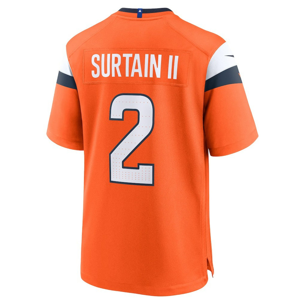 Patrick Surtain II Denver Broncos Mile High Collection Game Jersey - Orange - Nike