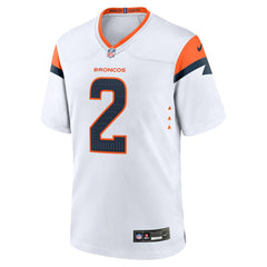 Patrick Surtain II Denver Broncos Mile High Collection Game Jersey - White - Nike