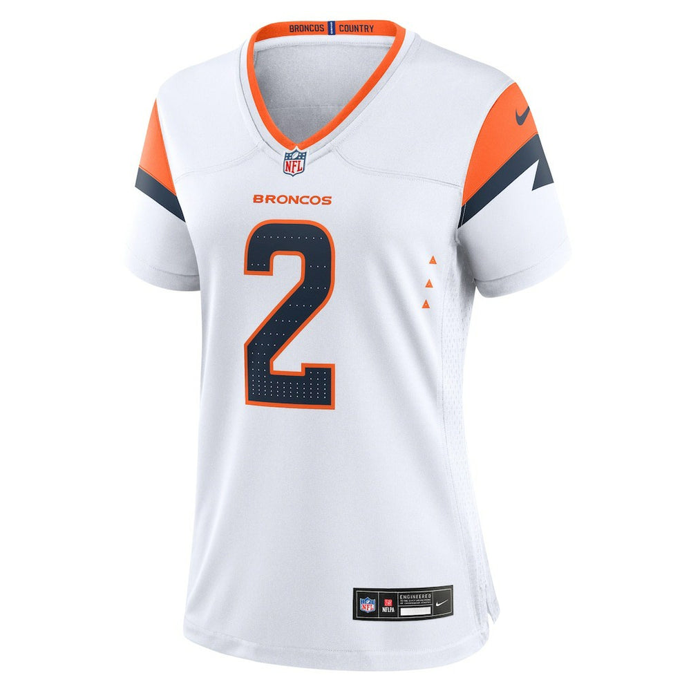 Patrick Surtain II Denver Broncos Women's Mile High Collection Game Jersey - White - Nike