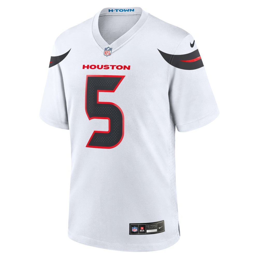 Jalen Pitre Houston Texans Game Jersey - White - Nike