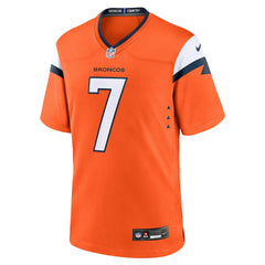John Elway Denver Broncos Mile High Collection Retired Player Game Jersey - Orange - Nike