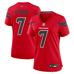 C.J. Stroud Houston Texans Women's Alternate Game Jersey - Red - Nike