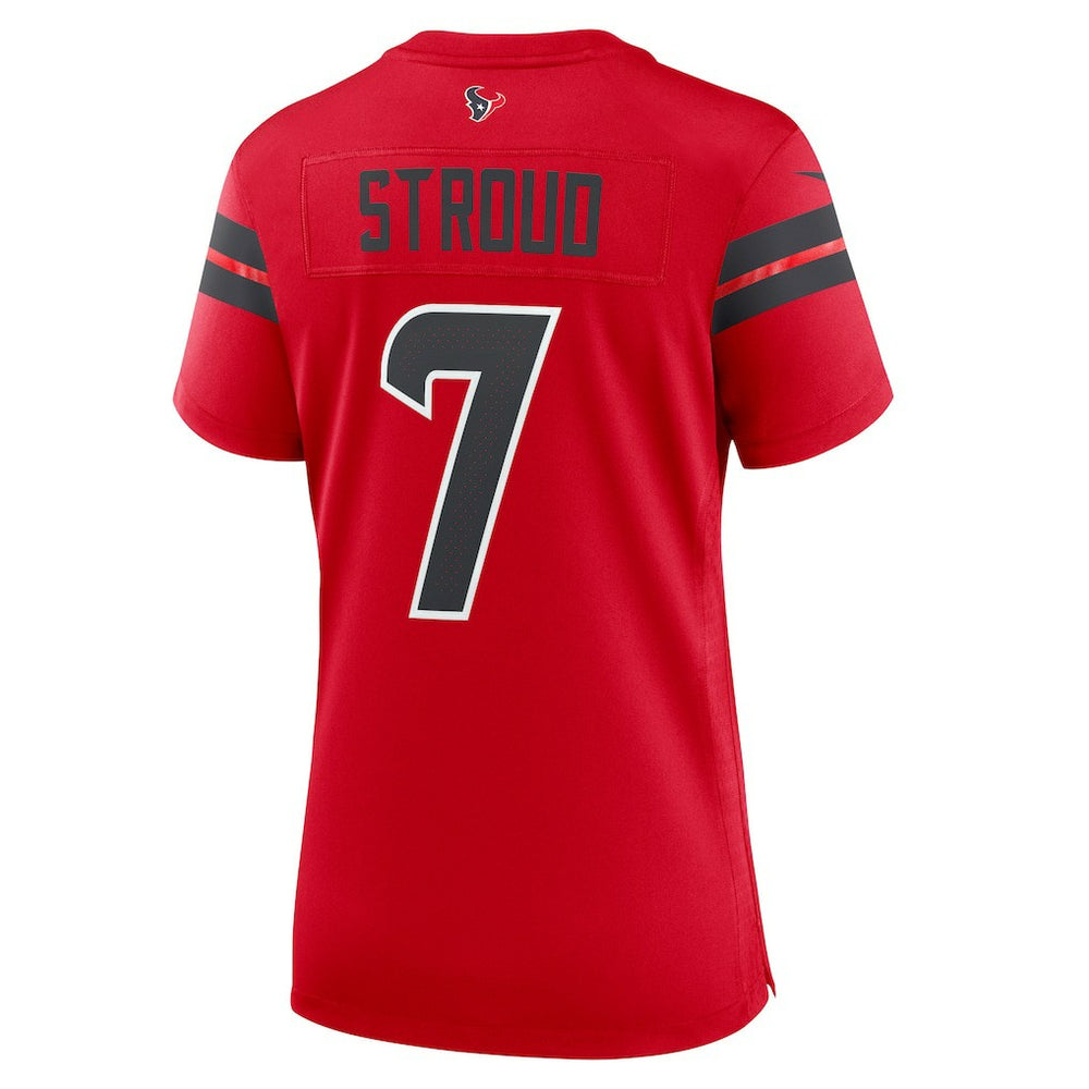 C.J. Stroud Houston Texans Women's Alternate Game Jersey - Red - Nike