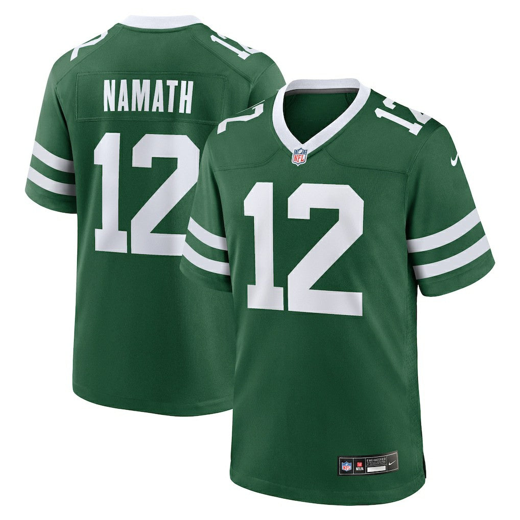 Joe Namath New York Jets Game Jersey - Legacy Green - Nike