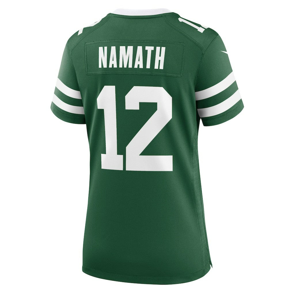 Joe Namath New York Jets Women's Retired Player Game Jersey - Legacy Green - Nike