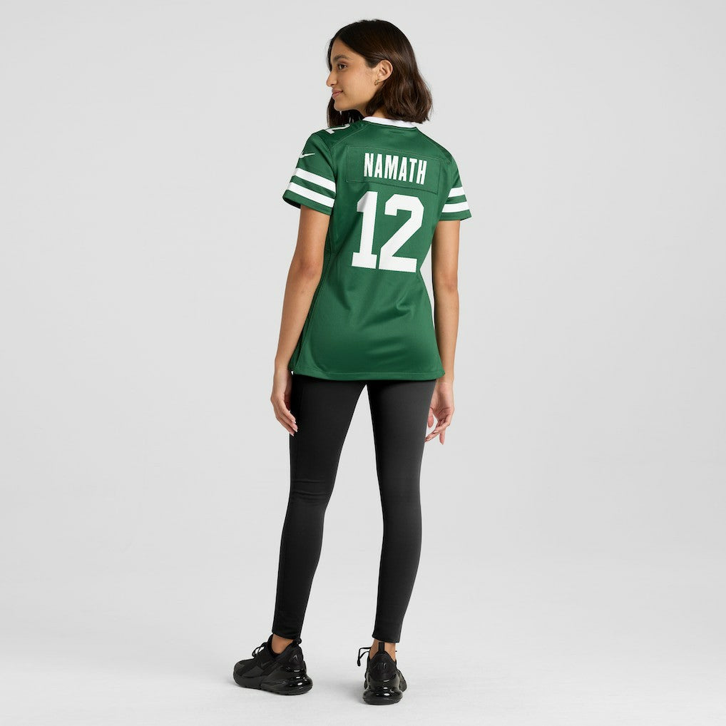Joe Namath New York Jets Women's Retired Player Game Jersey - Legacy Green - Nike