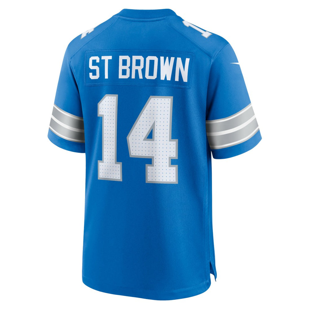 Amon-Ra St. Brown Detroit Lions Game Jersey - Blue - Nike