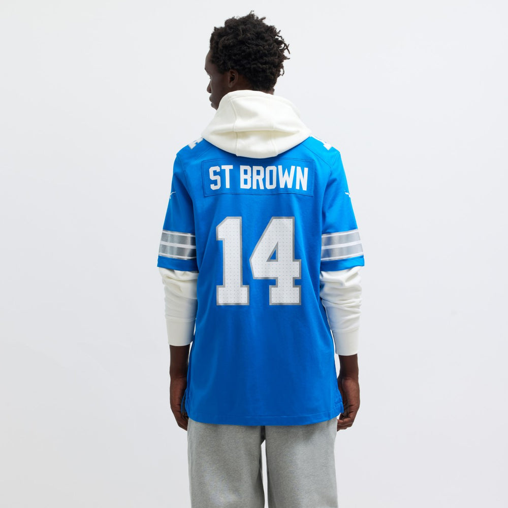 Amon-Ra St. Brown Detroit Lions Game Jersey - Blue - Nike