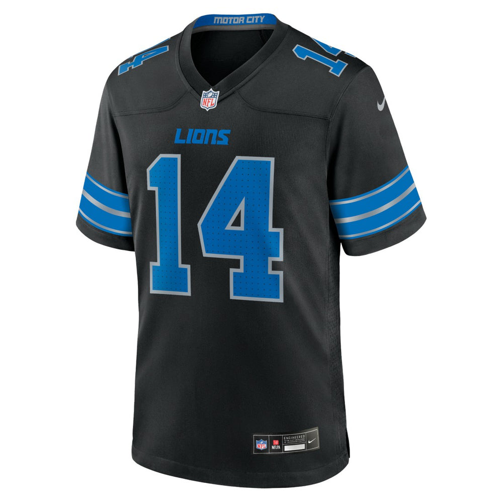 Amon-Ra St. Brown Detroit Lions 2nd Alternate Game Jersey - Black - Nike