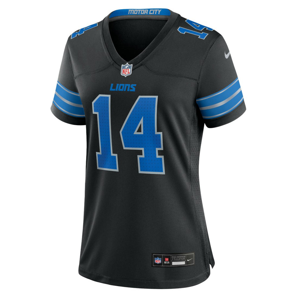 Amon-Ra St. Brown Detroit Lions Women's 2nd Alternate Game Jersey - Black - Nike