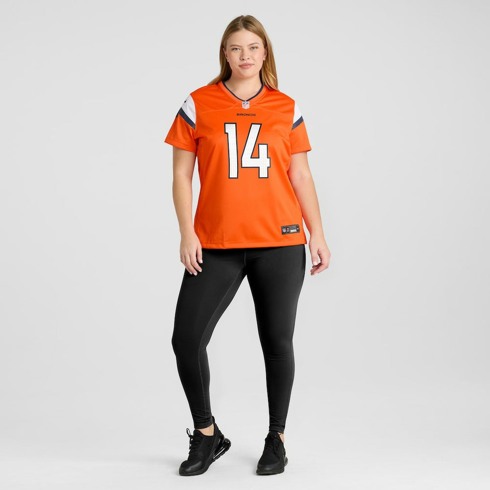 Courtland Sutton Denver Broncos Women's Mile High Collection Game Jersey - Orange - Nike