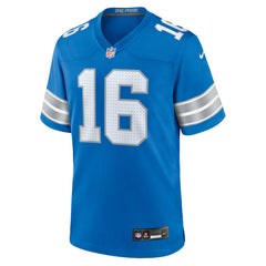 Jared Goff Detroit Lions Game Jersey - Blue - Nike