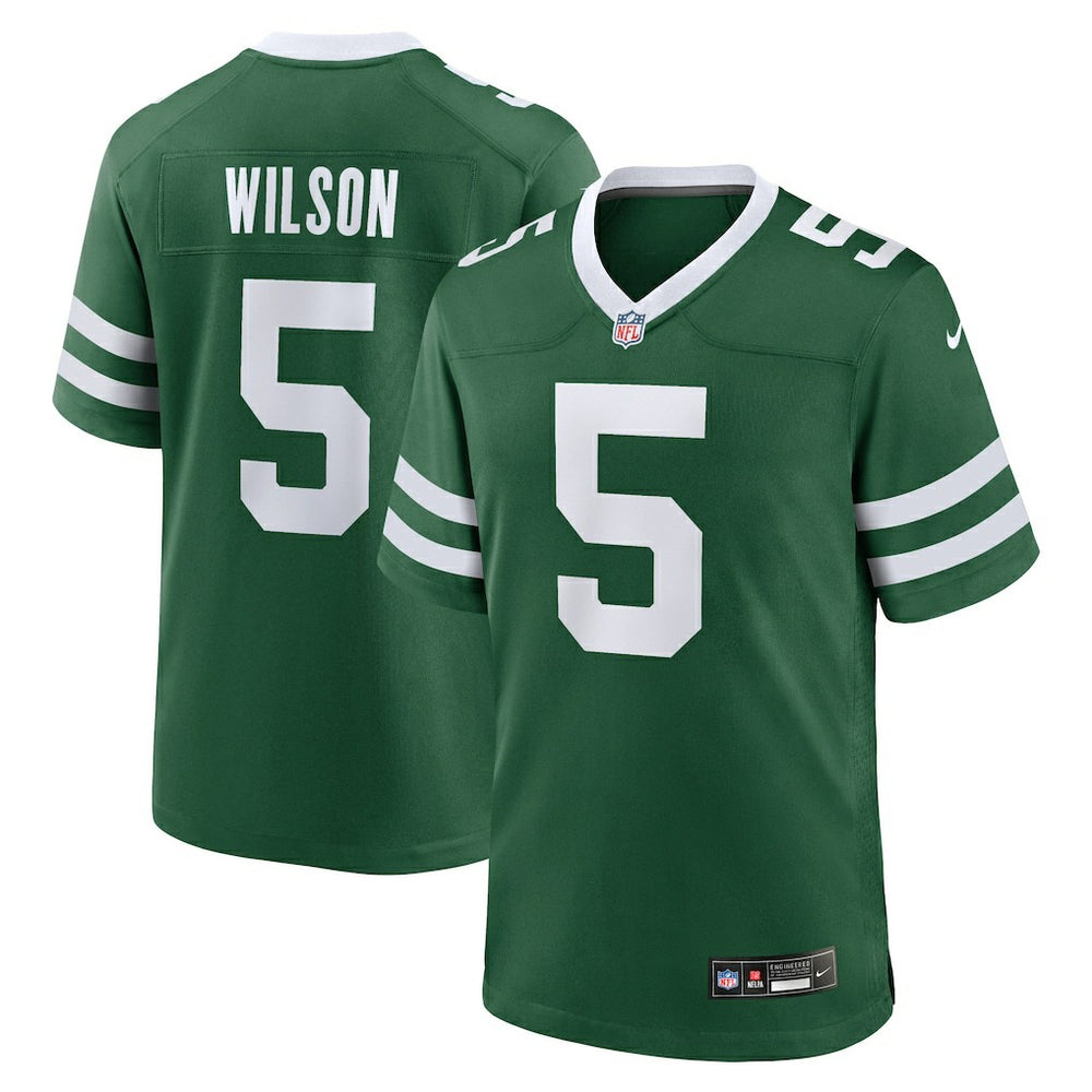 Garrett Wilson New York Jets Game Jersey - Legacy Green - Nike