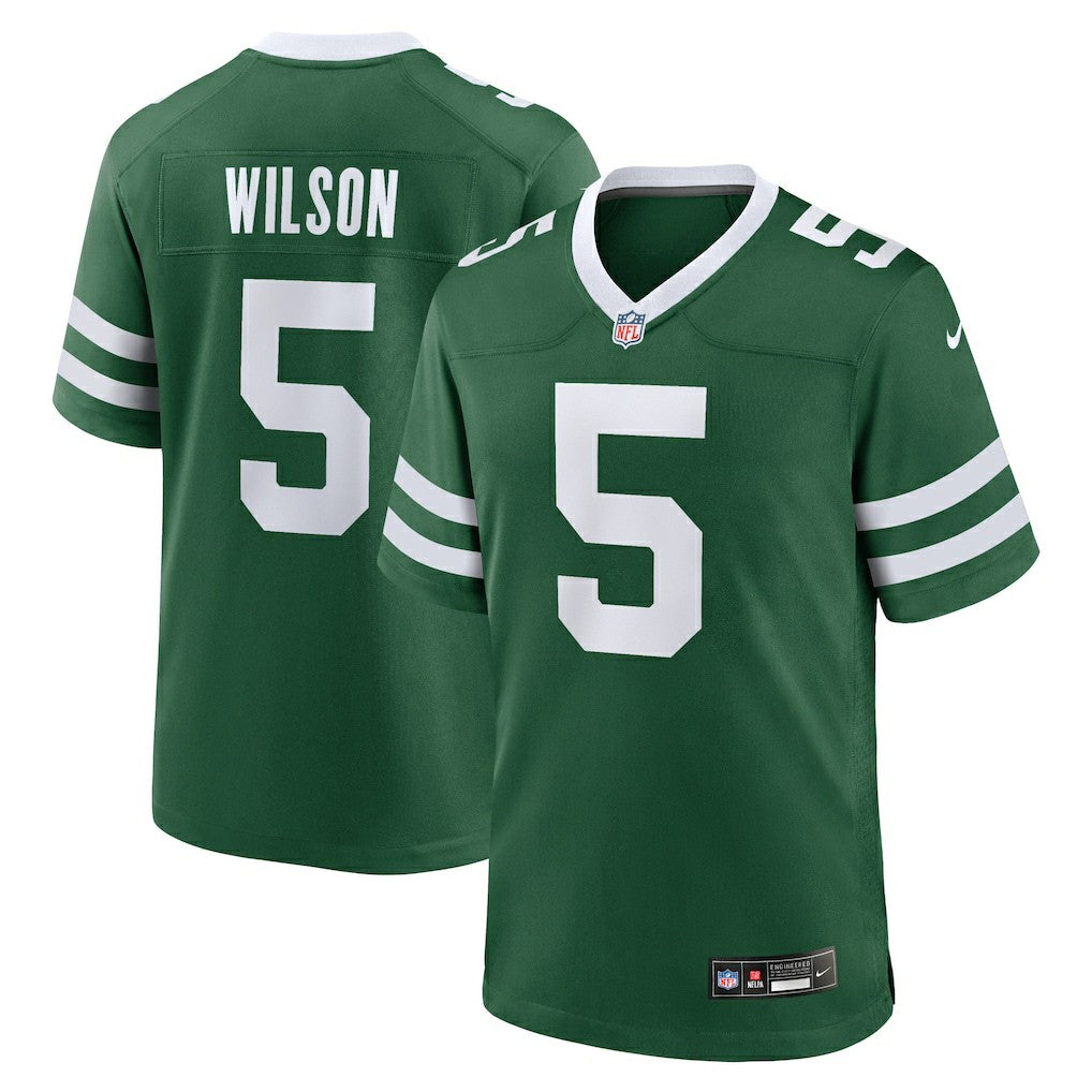 Garrett Wilson New York Jets Game Jersey - Legacy Green - Nike