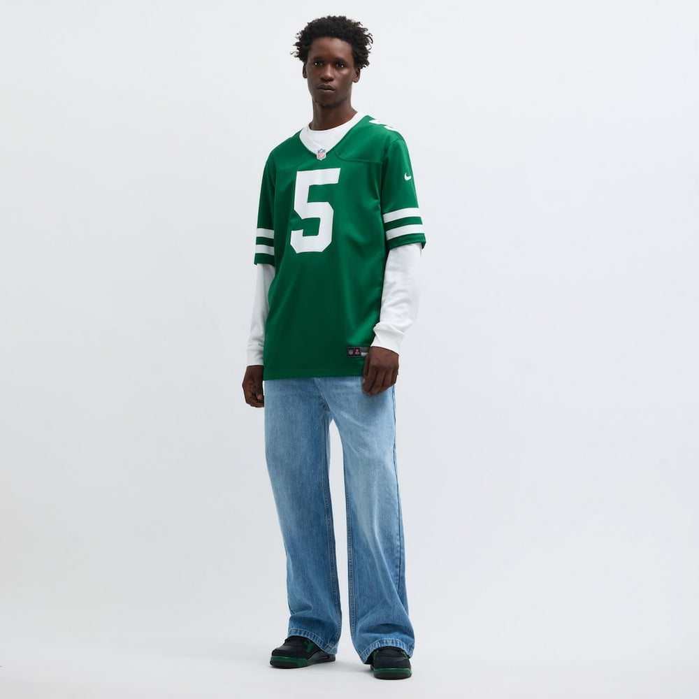 Garrett Wilson New York Jets Game Jersey - Legacy Green - Nike