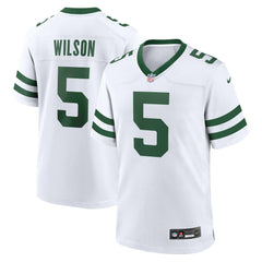 Garrett Wilson New York Jets Game Jersey - Legacy White - Nike
