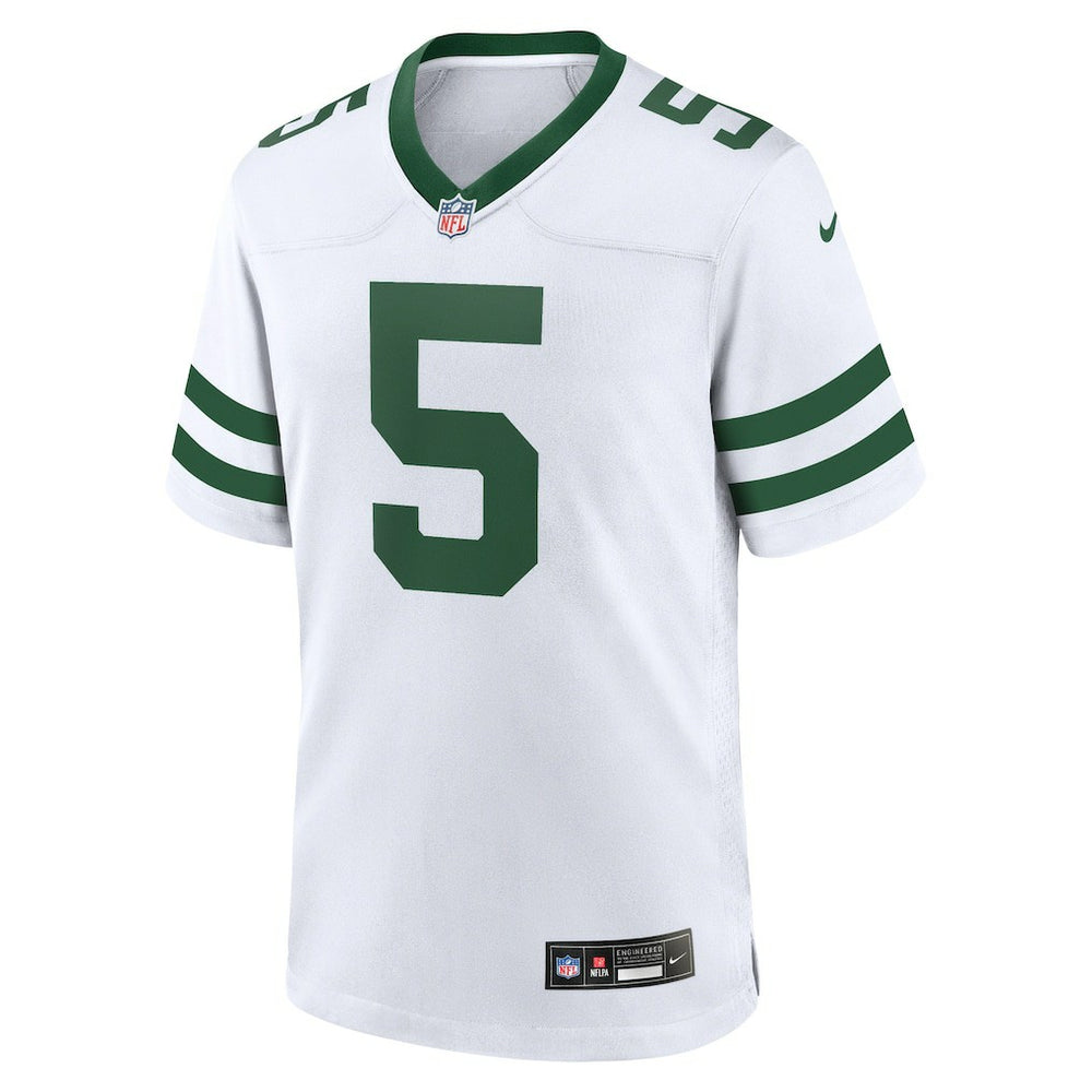 Garrett Wilson New York Jets Game Jersey - Legacy White - Nike