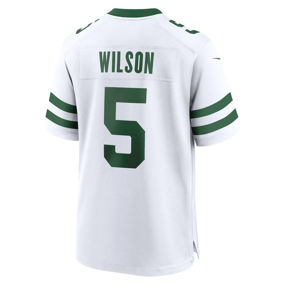 Garrett Wilson New York Jets Game Jersey - Legacy White - Nike