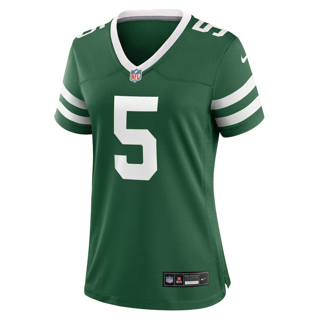 Garrett Wilson New York Jets Women's Game Jersey - Legacy Green - Nike