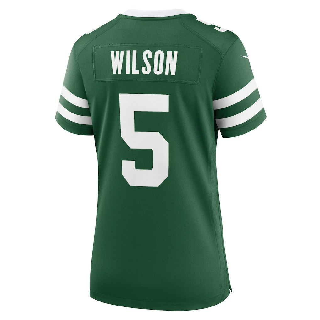 Garrett Wilson New York Jets Women's Game Jersey - Legacy Green - Nike