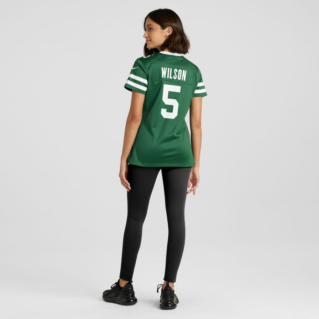 Garrett Wilson New York Jets Women's Game Jersey - Legacy Green - Nike