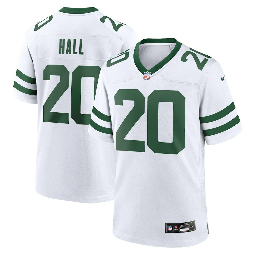 Breece Hall New York Jets Game Jersey - Legacy White - Nike